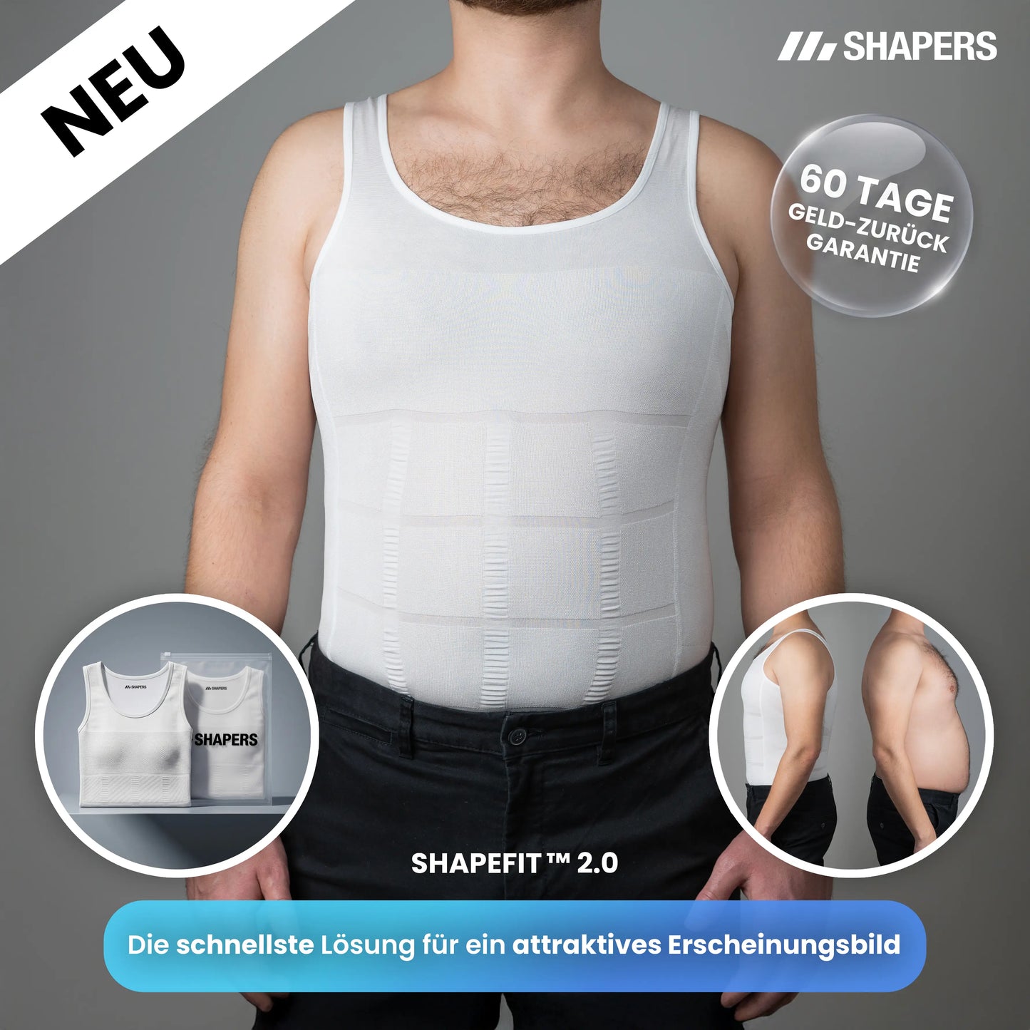 Shapewear Unterhemd für Männer